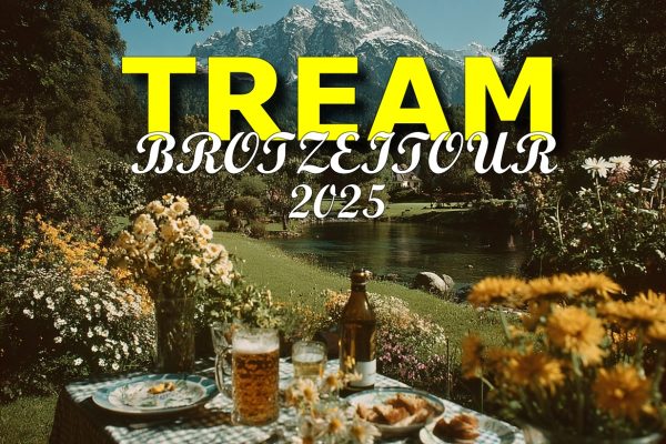 snowy Austrian alps in the background. clear blue skies. In the foreground a lush green meadow with yellow flowers ARRIFLEX 35 BL Camera, Canon K35 Prime Lenses with table. On table is beer and Bavaria flag --ar 4:3 --raw --stylize 1000 --v 7 Job ID: 8b755c52-fccd-4b5f-aeb4-8bd2c1f9cf71